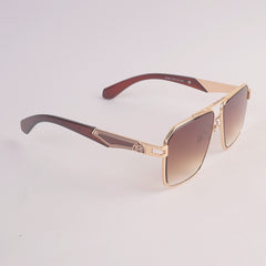 Golden Sunglasses for Men & Women 22387