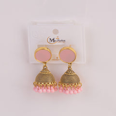 Women Traditional Earring Pink