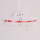 Women Choker Red Design