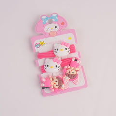 Girls Hairband Hair Clip Set 4