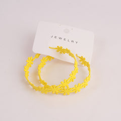 Women Trendy Fashionable Earring Yellow