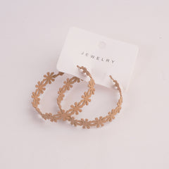 Women Trendy Fashionable Earring Brown