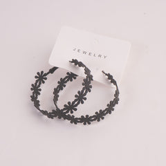 Women Trendy Fashionable Earring Black