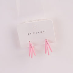 Women Fancy Earring Light Pink