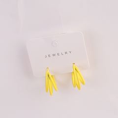 Women Fancy Earring Yellow
