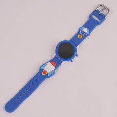 Digital LED Wrist Watch Blue