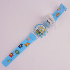 Spinner Watch For KIDS Cyan F
