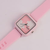 Kids Analogue Watch Light Pink