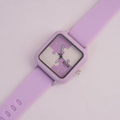 Kids Analogue Watch Purple