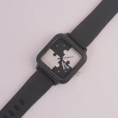 Kids Analogue Watch Black