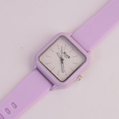 Kids Analogue Watch Purple