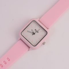 Kids Analogue Watch Light Pink