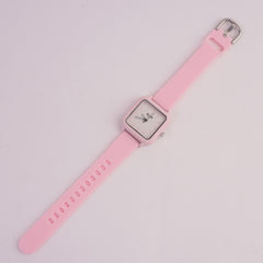Kids Analogue Watch Light Pink