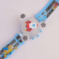 Spinner Watch For KIDS Cyan R