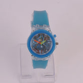 Kids Character Analogue Watch Cyan