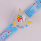 Spinner Watch For KIDS Cyan Rainbow