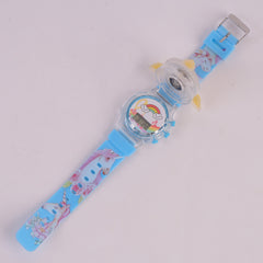 Spinner Watch For KIDS Cyan Rainbow