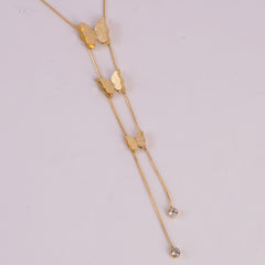 Womens Chain Locket Golden