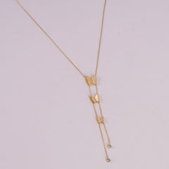 Womens Chain Locket Golden
