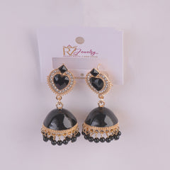 Women Traditional Earring Black