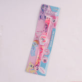 Kids Character Digital TIme Wrist Watch with Spinner