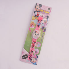 Kids Character Digital TIme Wrist Watch with Spinner MM