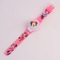 Kids Character Digital TIme Wrist Watch with Spinner MM