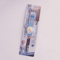 Kids Character Digital TIme Wrist Watch with Spinner F