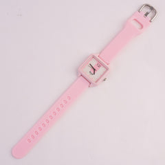 Kids Analogue Watch Pink