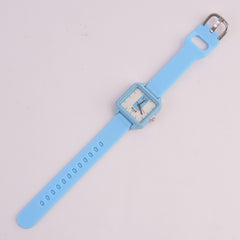 Kids Analogue Watch Cyan