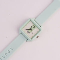 Kids Analogue Watch Light Green