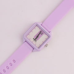 Kids Analogue Watch Light Purple