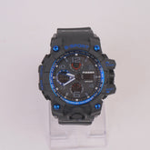 Digital LED Mens Sport Watch Blue