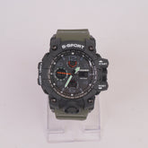 Digital LED Mens Sport Watch Black