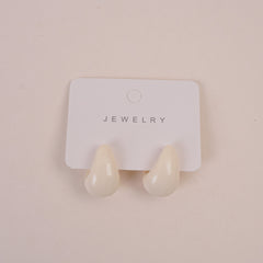 Casual Design Women Earring White