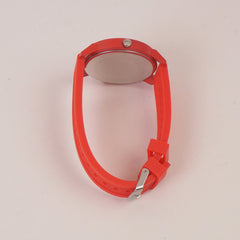Dual Time Man's Casual Watch Red