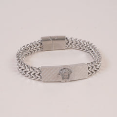 Mens Silver Chain Bracelet V