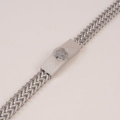Mens Silver Chain Bracelet V