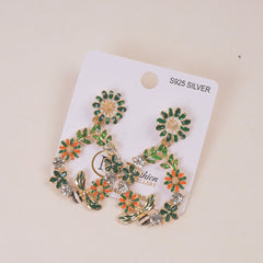 Traditional Woman's Earring Multi Color 1