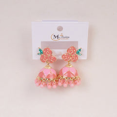Woman's Traditional Earring Pink