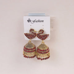 Woman's Traditional Earring Red