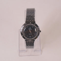 Woman Chain Wrist Watch Black