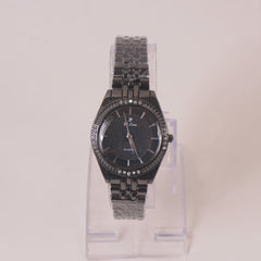 Woman Chain Wrist Watch Black