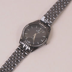 Woman Chain Wrist Watch Black