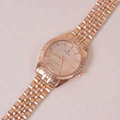 Woman Chain Wrist Watch Rosegold