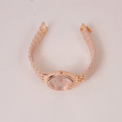 Woman Chain Wrist Watch Rosegold
