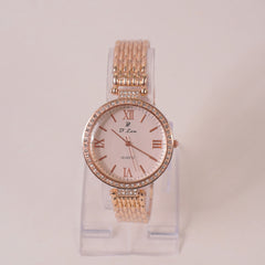 Woman Chain Wrist Watch Rosegold