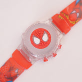 Kids Character Spinner Digital Wrist Watch Red S