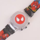 Kids Character Spinner Digital Wrist Watch Black S