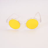 KIDS Sunglasses White Yellow